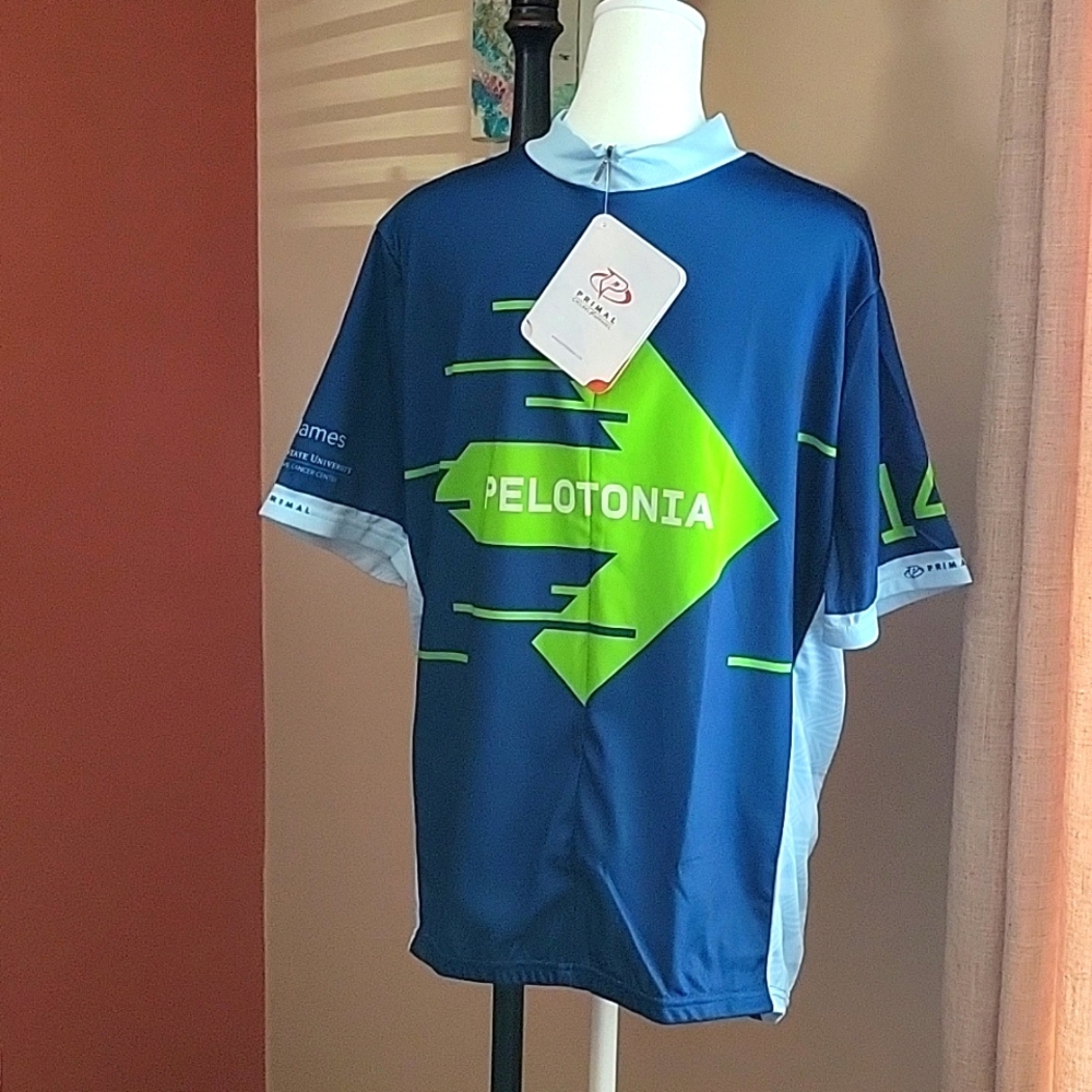 NWT Pelotonia Men's Cycling Jersey Size XL 2014 Cancer Research Campaign